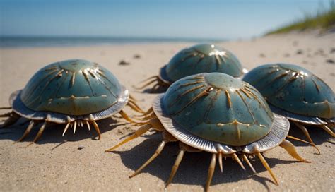   Horseshoe Crab:  A Living Fossil With Armor Stronger Than Knights' Plate Mail!